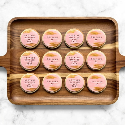 GETTING MARRIED & SH!T BISCUITS | Boxes of 12+