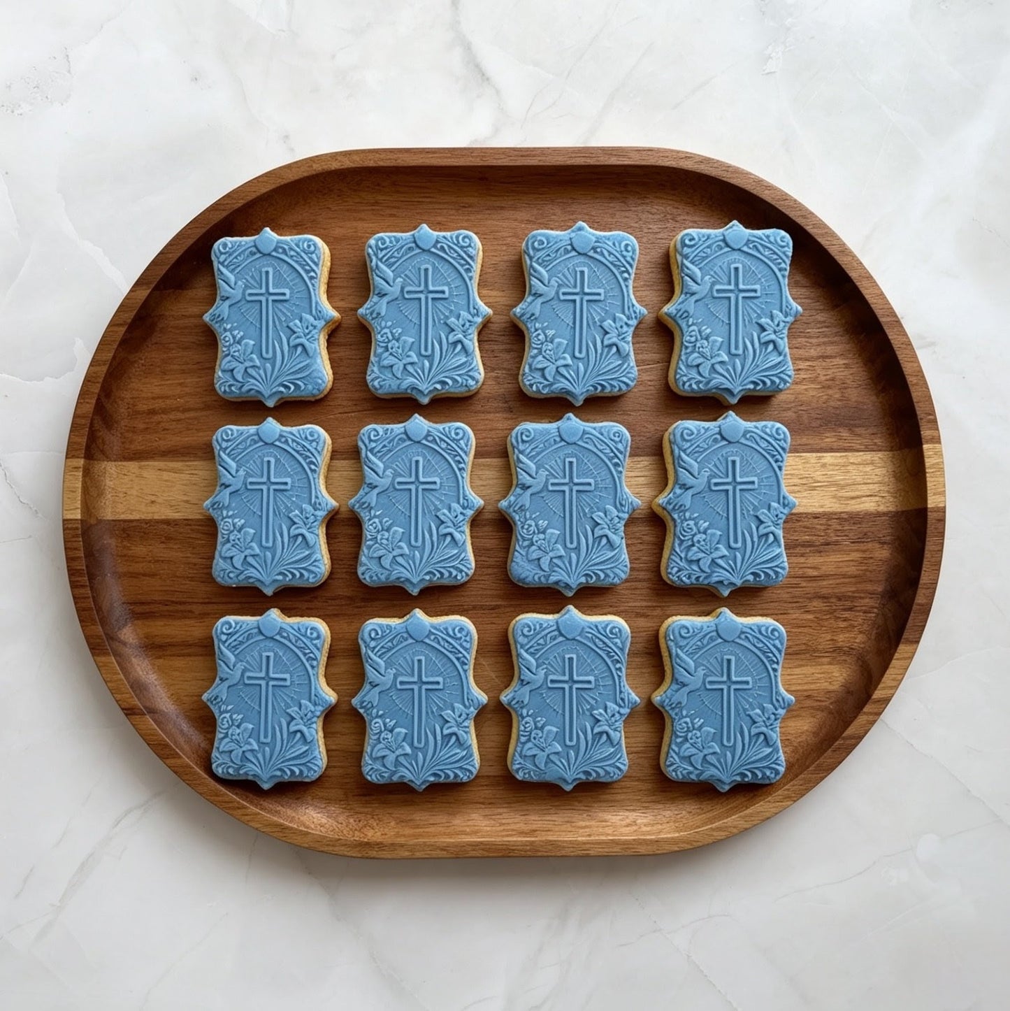 CHRISTENING BISCUITS- BOY | Boxes of 12+