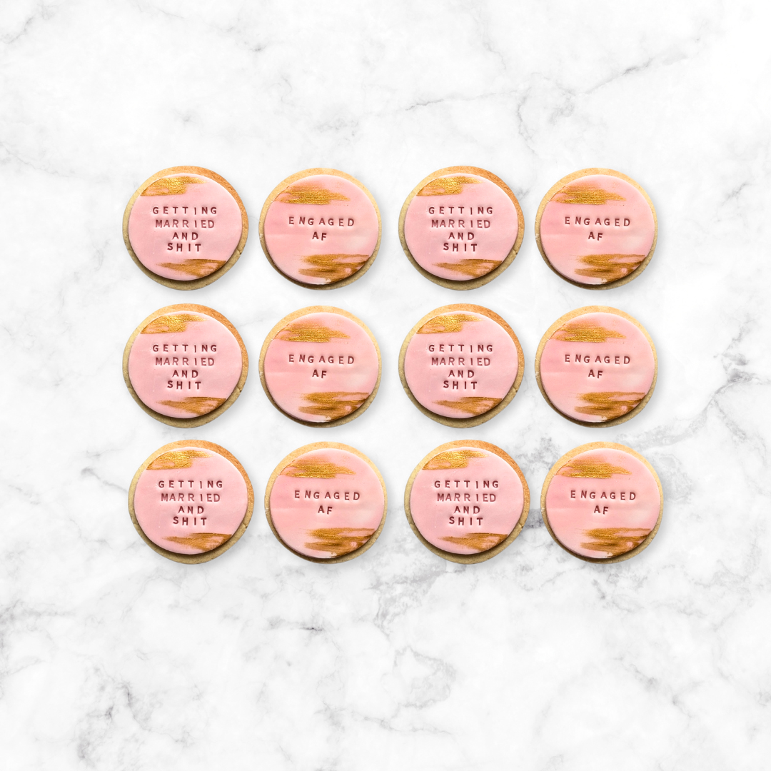 12x BACHELORETTE BISCUITS