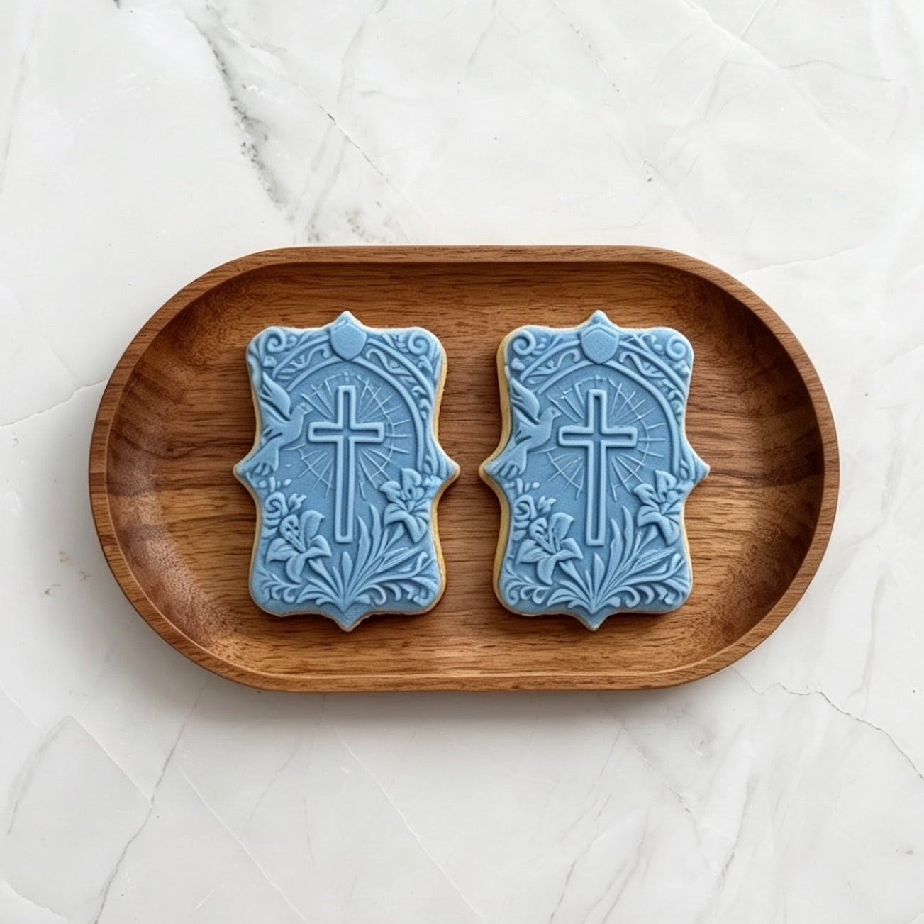 CHRISTENING BISCUITS- BOY