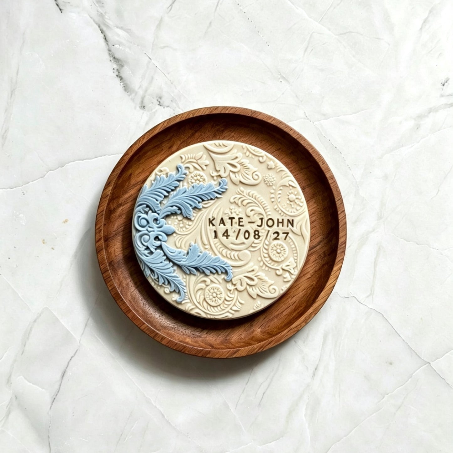 SAVE THE DATE ANNOUNCEMENT BISCUIT- CLASSIC | Orders of 20+