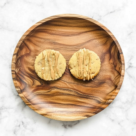 X12 LARGE SALTED CARAMEL BISCUITS