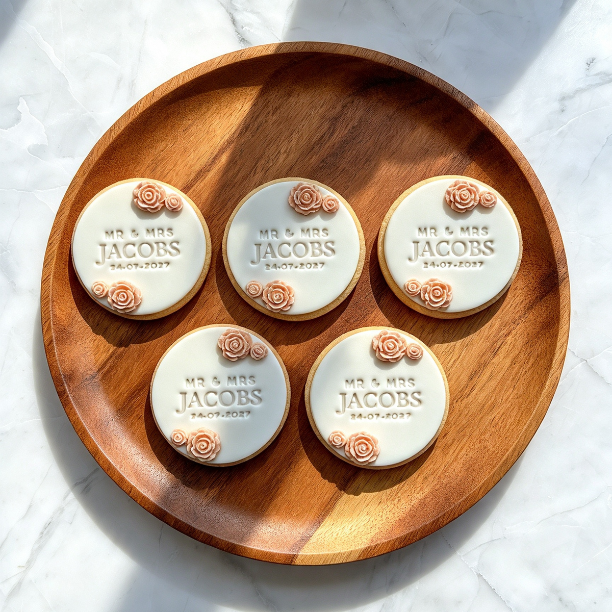 MR & MRS PERSONALISED BISCUITS | Boxes of 20+